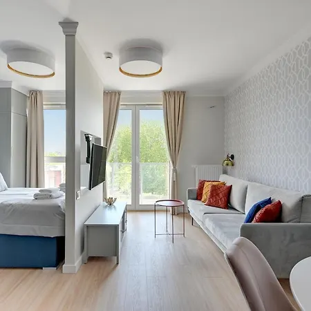 Aura 40 City Center & Free Parking By Downtown Apartments Gdansk Exterior photo