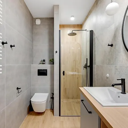 Aura 40 City Center & Free Parking By Downtown Apartments Gdansk Exterior photo